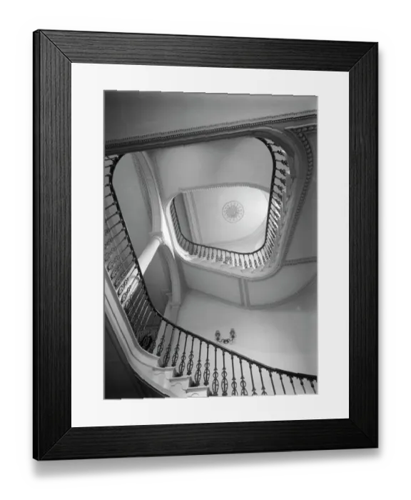 Framed Print : Staircase HKR01_04_332