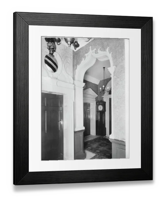 Framed Print : Inn interior HKR01_04_356 Framed Print : Inn interior HKR01_04_356