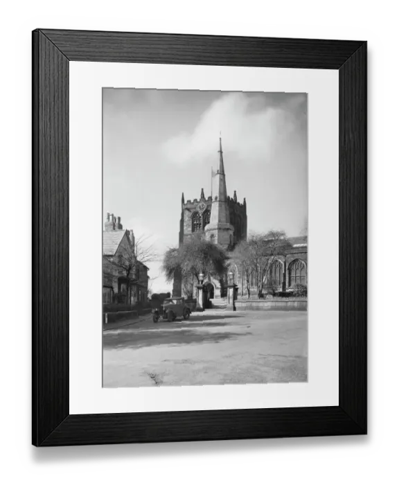 Framed Print : Ormskirk church HKR01_04_357 Framed Print : Ormskirk church HKR01_04_357