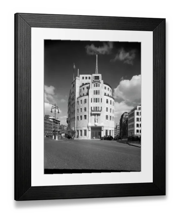 Framed Print : Broadcasting House HKR01_04_287