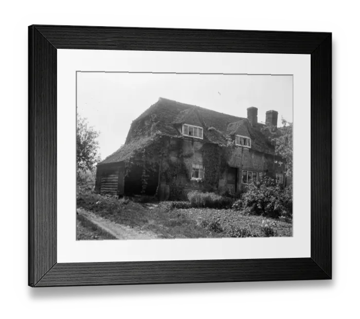 Framed Print : Bledlow cottages MCF01_02_0540