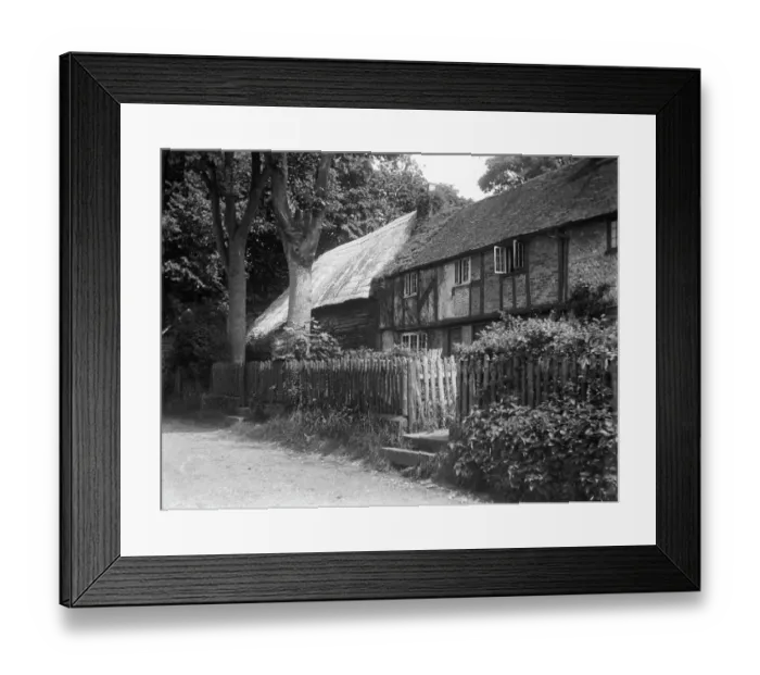 Framed Print : Whiteleaf cottages MCF01_02_0546