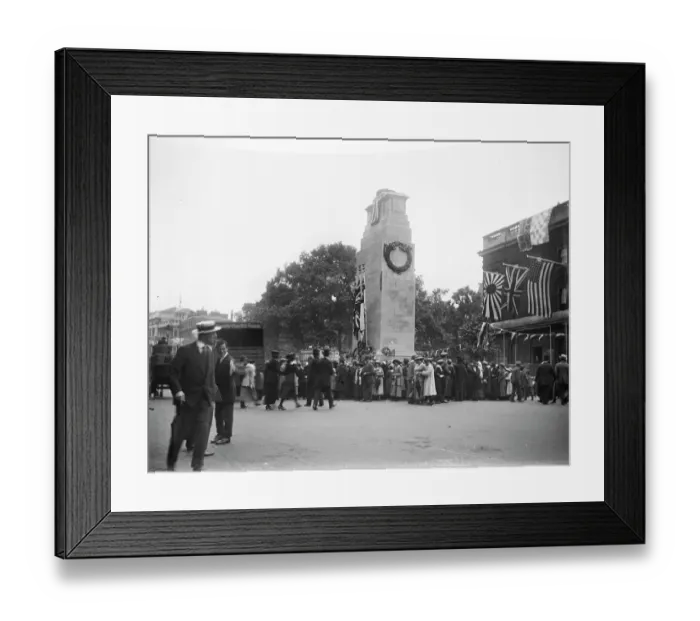 Framed Print : Prototype Cenotaph MCF01_02_0599