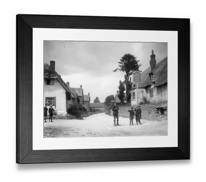 Framed Print : Wootton Rivers MCF01_02_0674