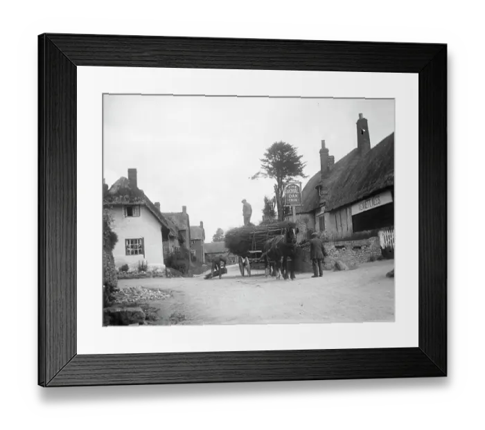 Framed Print : Wootton Rivers MCF01_02_0676