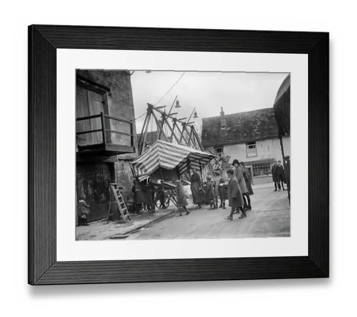 Framed Print : Burford Fair MCF01_02_0727