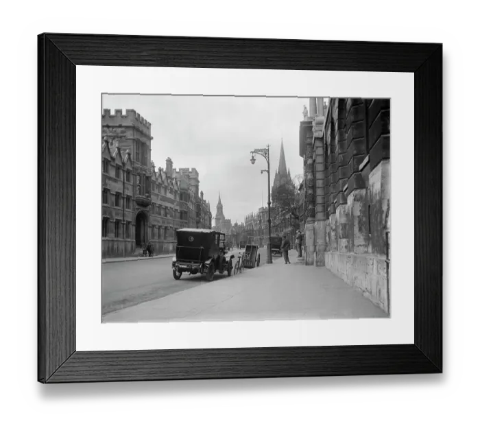 Framed Print : Oxford High Street MCF01_02_0785