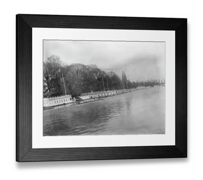 Framed Print : Rowing eight MCF01_02_0790