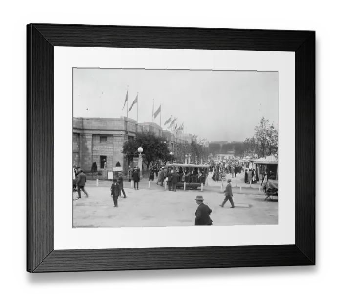 Framed Print : Palace of Industry MCF01_02_0806