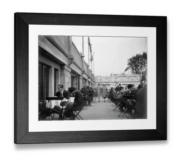 Framed Print : The tea balcony MCF01_02_0811