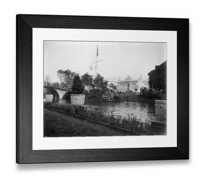 Framed Print : The lake MCF01_02_0812