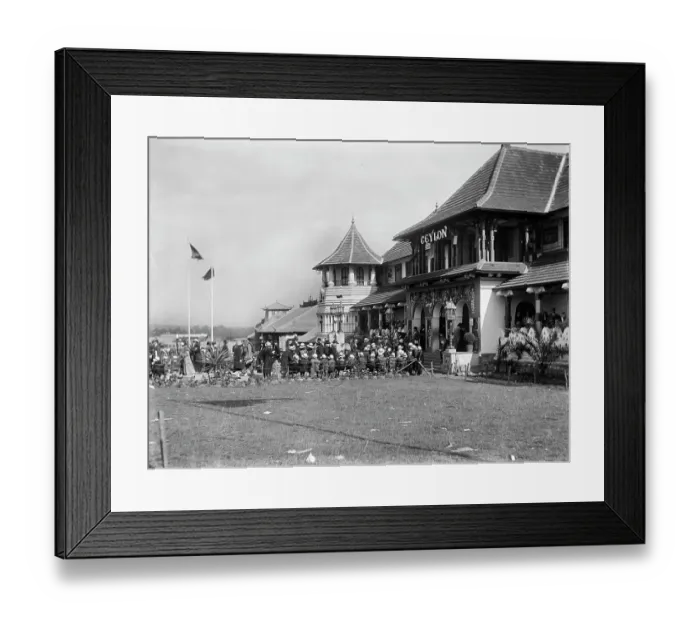 Framed Print : Ceylon Pavilion MCF01_02_0821