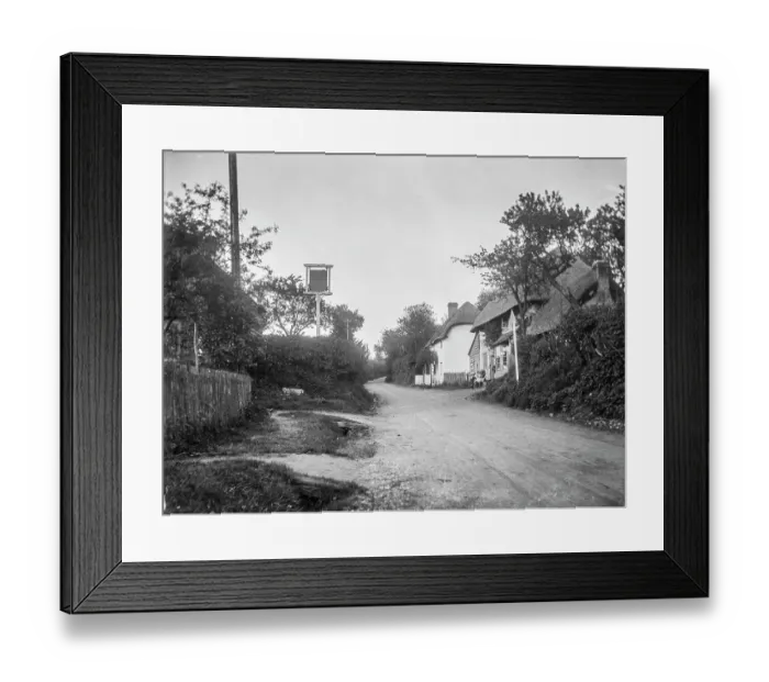 Framed Print : Rose and Crown pub MCF01_02_1510
