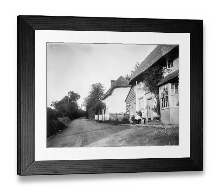 Framed Print : Rose and Crown pub MCF01_02_1511