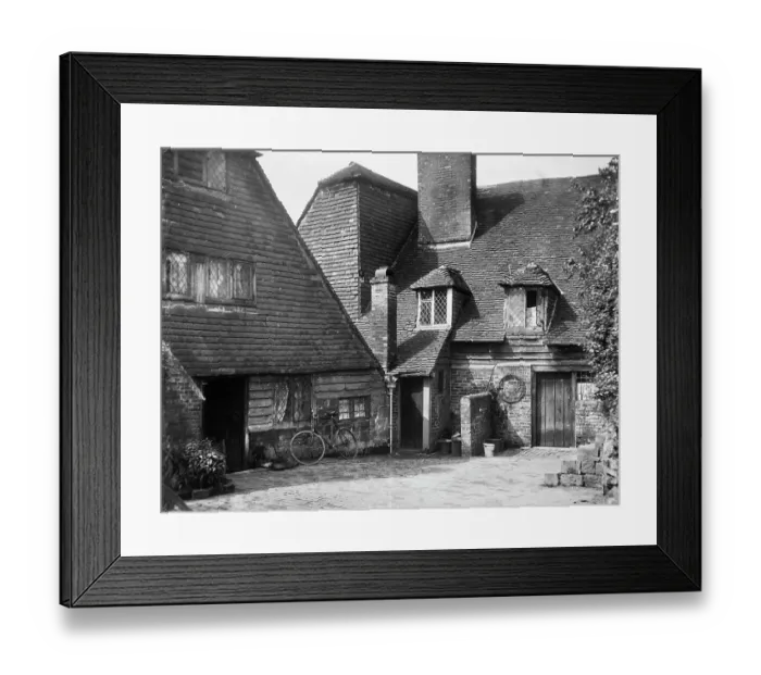 Framed Print : End houses MCF01_02_1559