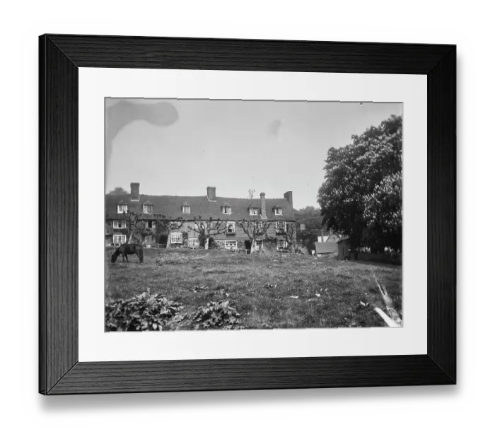 Framed Print : Village Green MCF01_02_1574