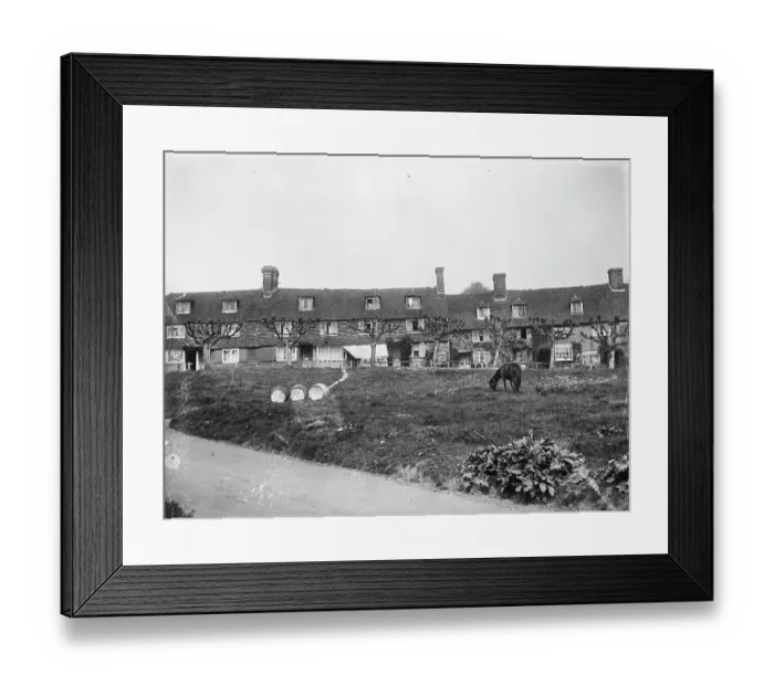 Framed Print : Village Green MCF01_02_1575 Framed Print : Village Green MCF01_02_1575
