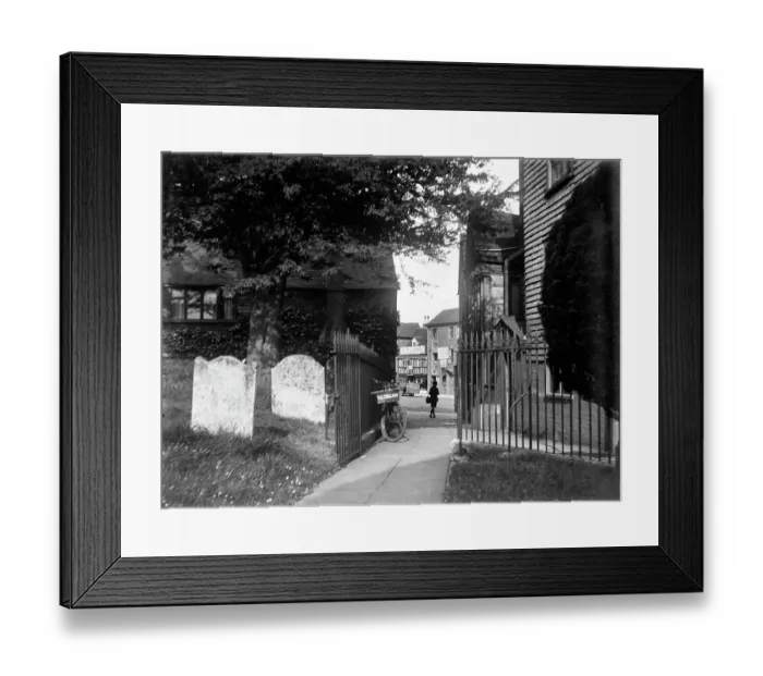 Framed Print : St Mildreds Churchyard MCF01_02_0930 Framed Print : St Mildreds Churchyard MCF01_02_0930