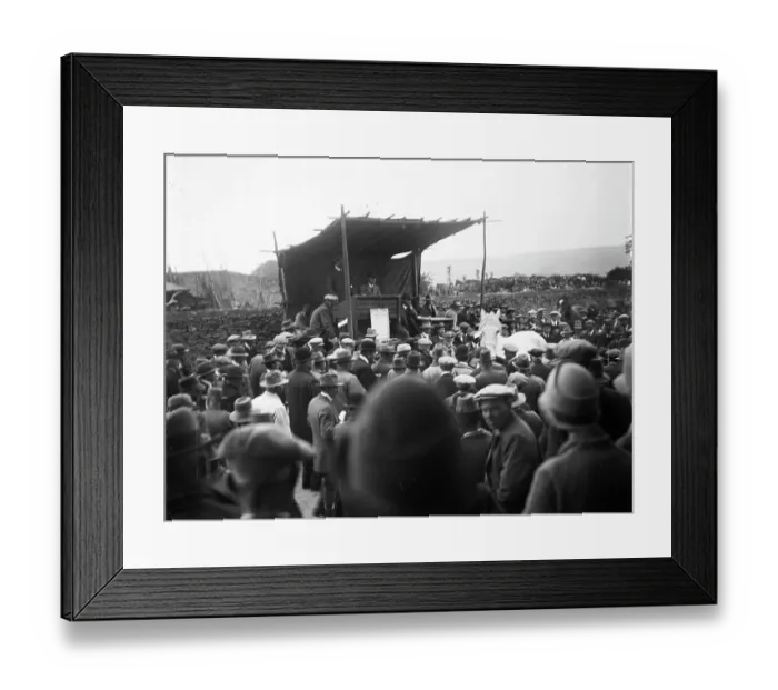 Framed Print : Stow Horse Fair MCF01_02_1050