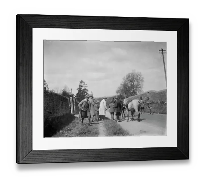 Framed Print : Stow Horse Fair MCF01_02_1049