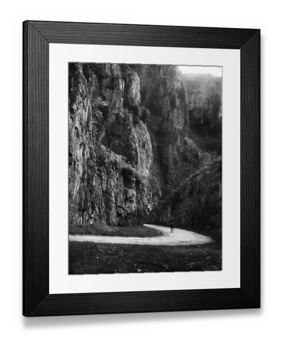 Framed Print : Cheddar Gorge MCF01_02_1308
