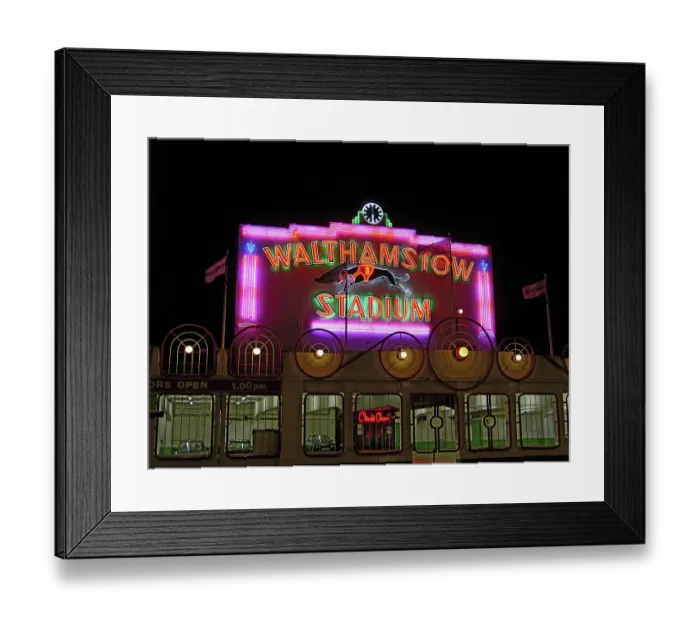 Framed Print : Walthamstow Stadium PLA01_03_1165