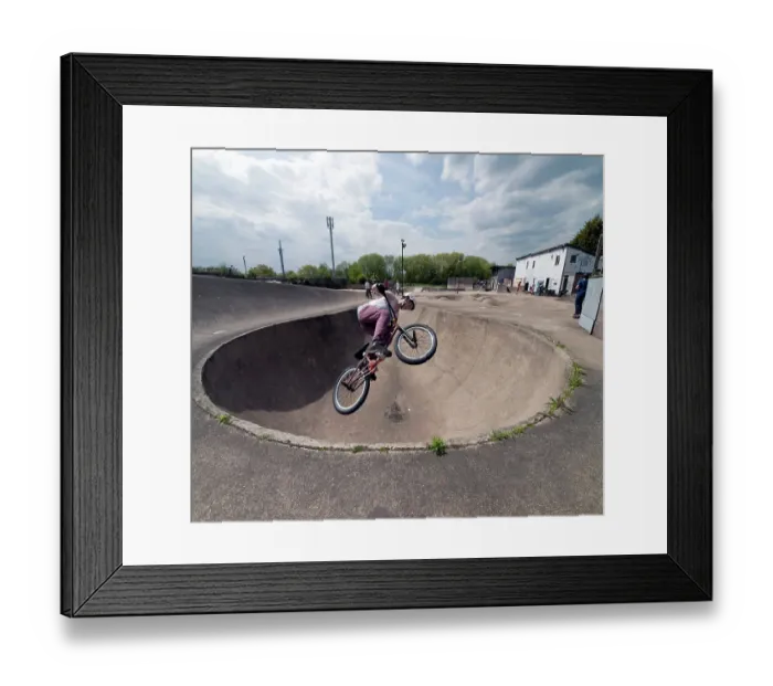 Framed Print : BMX at The Rom PLA01_03_1264