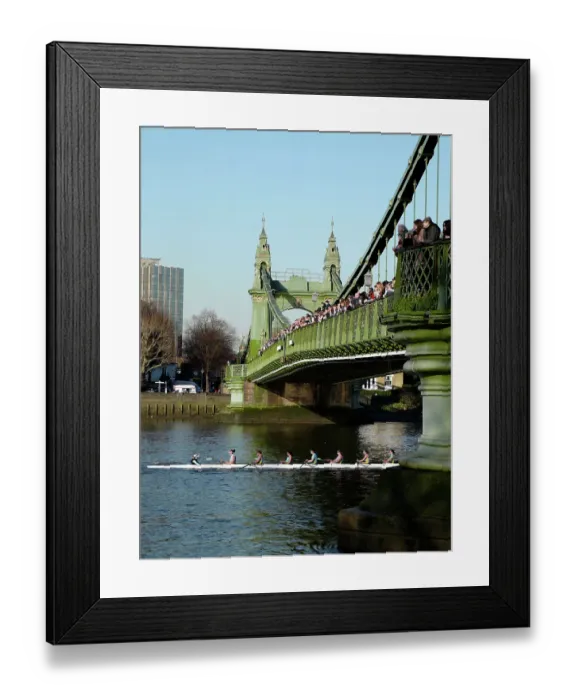 Framed Print : Rowing eight PLA01_03_1312