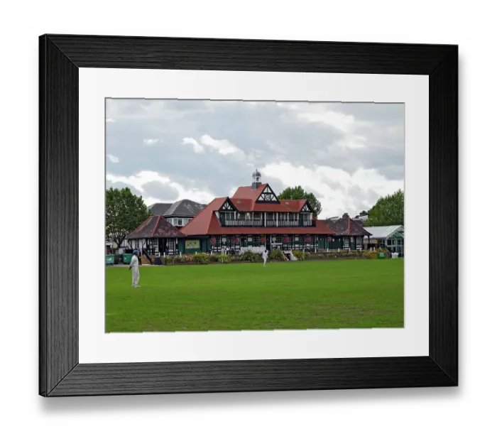 Framed Print : Cricket Pavilion PLA01_03_0441