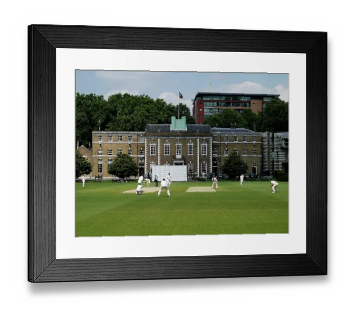 Framed Print : Cricket at Artillery Garden PLA01_03_0829