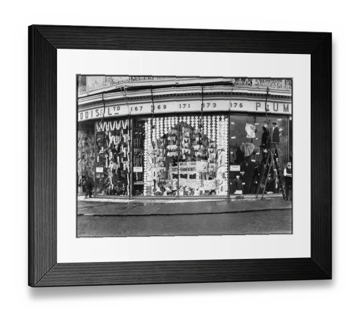 Framed Print : Window display SHC01_03_01 Framed Print : Window display SHC01_03_01