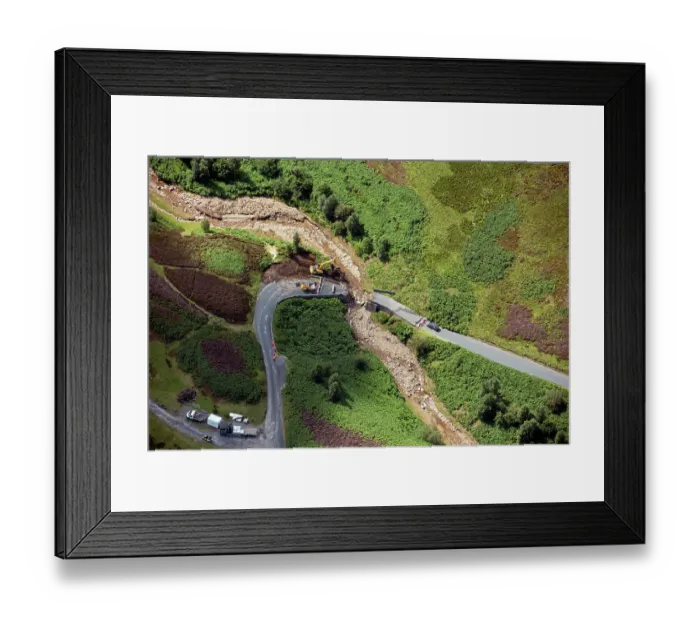 Framed Print : Bridge repairs 34110_035