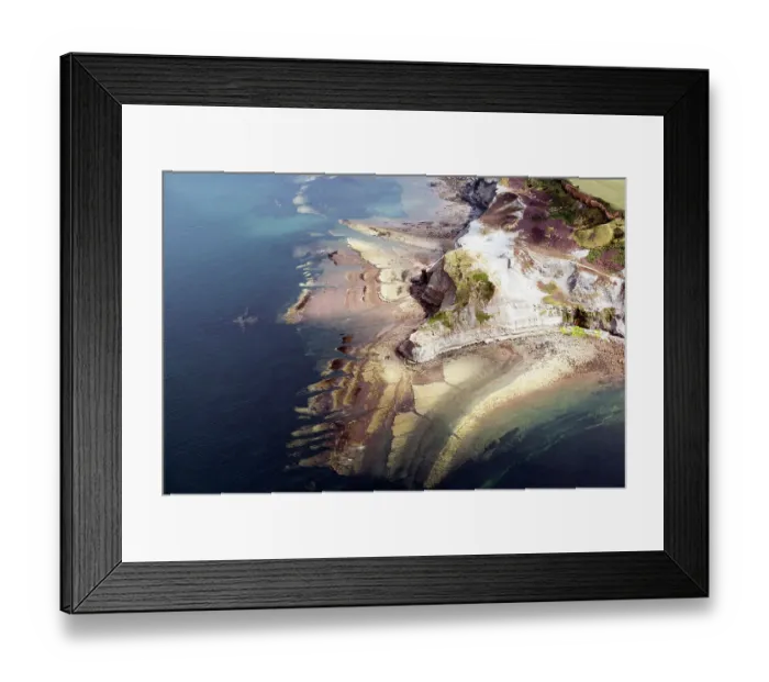 Framed Print : Kettleness quarries 34113_013