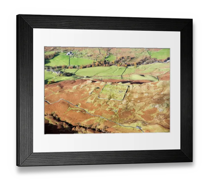 Framed Print : Hardknott Roman Fort 34125_074 Framed Print : Hardknott Roman Fort 34125_074