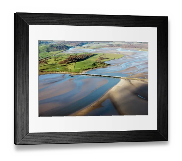 Framed Print : Leven Viaduct 34127_016