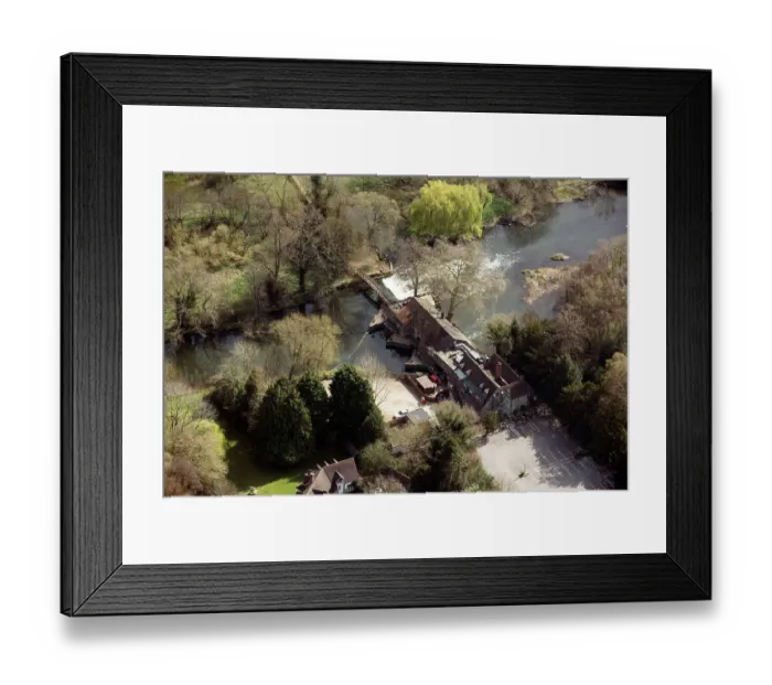 Framed Print : Guys Cliffe Mill 35001_020