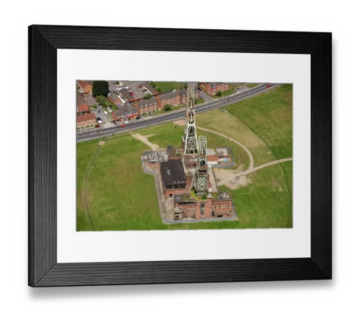 Framed Print : Clipstone Colliery 35050_013