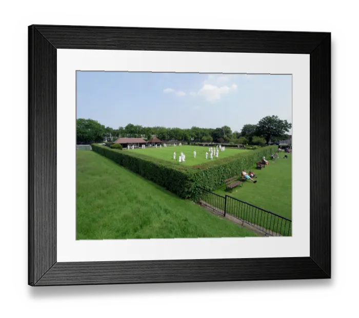 Framed Print : Parliament Hill Bowling PLA01_06_047