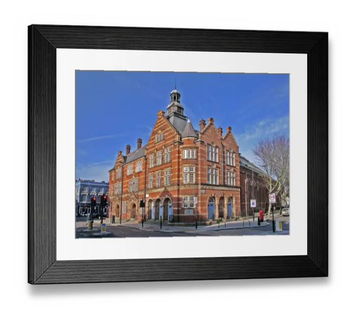 Framed Print : St Pancras Public Baths PLA01_09_093 Framed Print : St Pancras Public Baths PLA01_09_093