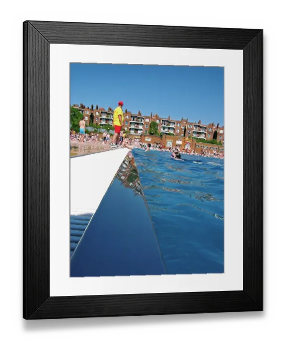 Framed Print : Parliament Hill Fields Lido PLA01_10_006 Framed Print : Parliament Hill Fields Lido PLA01_10_006