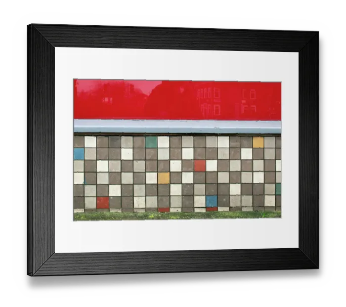 Framed Print : Coloured tiles DP347457 Framed Print : Coloured tiles DP347457