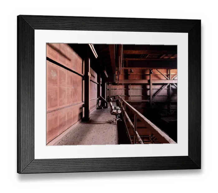Framed Print : Operators chair DP277569 Framed Print : Operators chair DP277569