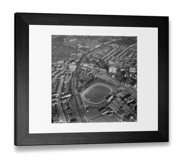 Framed Print : The Butts Sports Ground EAW220835