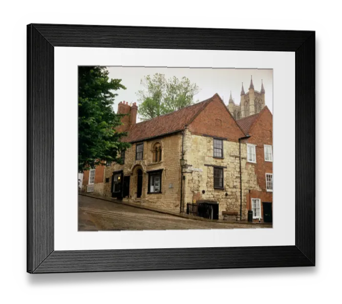 Framed Print : Aaron the Jews House K970537 Framed Print : Aaron the Jews House K970537