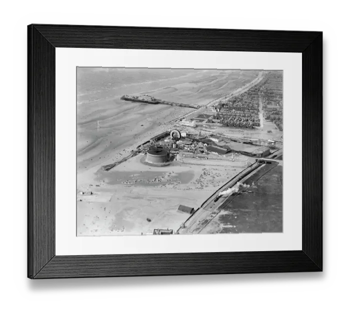 Framed Print : Blackpool Pleasure Beach EPW002058