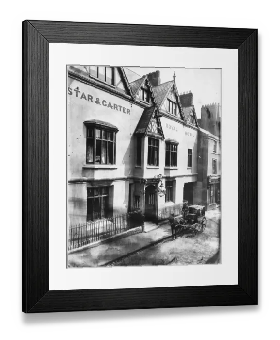 Framed Print : Star and Garter Royal Hotel BB81_02856