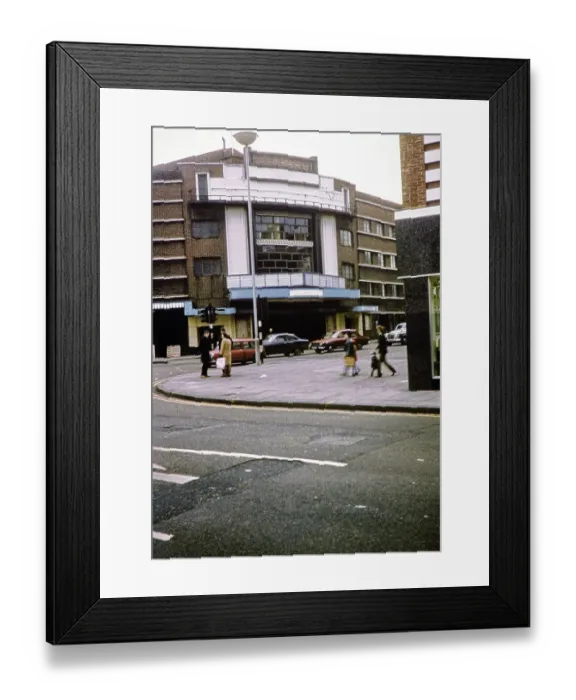 Framed Print : Gaumont Cinema NWC01_01_0354