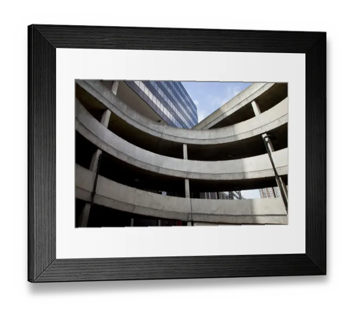 Framed Print : Arndale spiral ramp DP088655