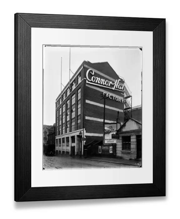 Framed Print : Connor Hat Factory BL29379_001