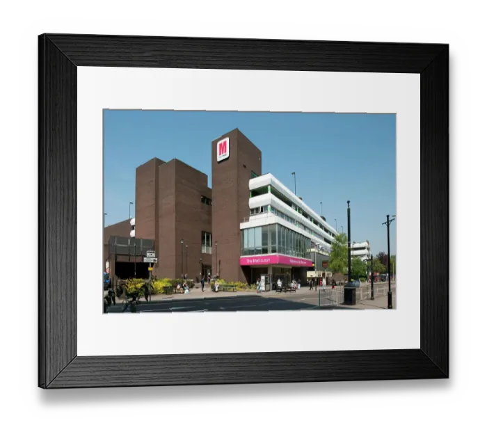 Framed Print : The Mall Luton DP141956 Framed Print : The Mall Luton DP141956